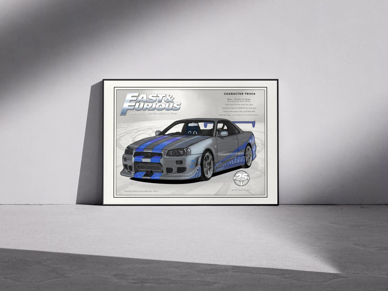 Brian’s iconic R34 GTR